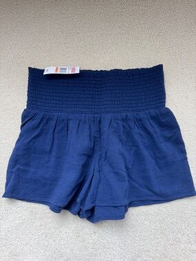 Vineyard Vines Navy Linen Shorts b